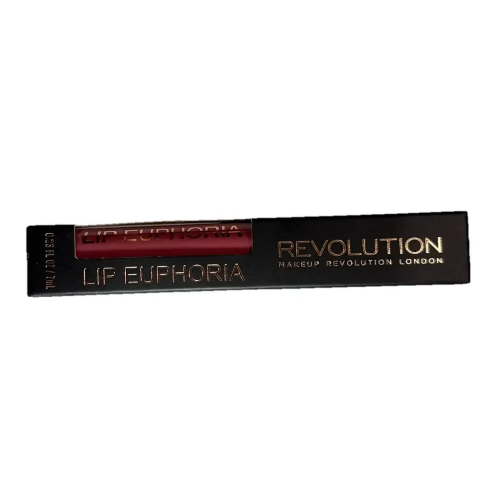 Revolution Lip Euphoria Butter Soft Matte Lip Color - Fate 0.23 fl oz / 7 ml